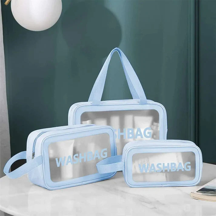 Travel Makeup Cosmetic Or Toiletry Bag (Set of 3)