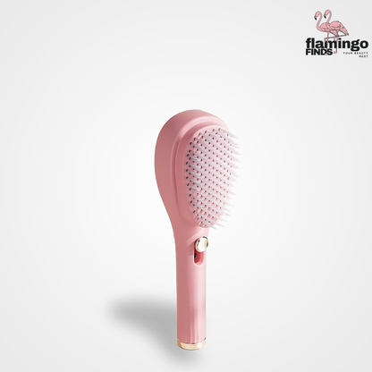 2-in 1 Tangle-less Comb and Massager (with Free nose Trimmer)
