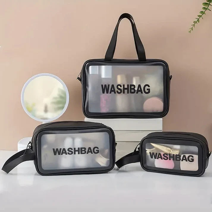 Travel Makeup Cosmetic Or Toiletry Bag (Set of 3)