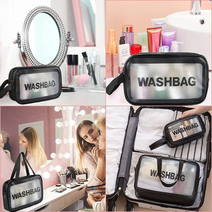 Travel Makeup Cosmetic Or Toiletry Bag (Set of 3)