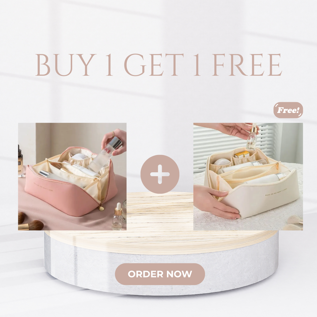 Cosmetic Makeup Travel Bag (Buy 1 Get 1 Free)