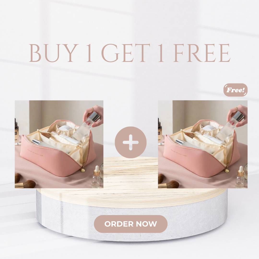 Cosmetic Makeup Travel Bag (Buy 1 Get 1 Free)