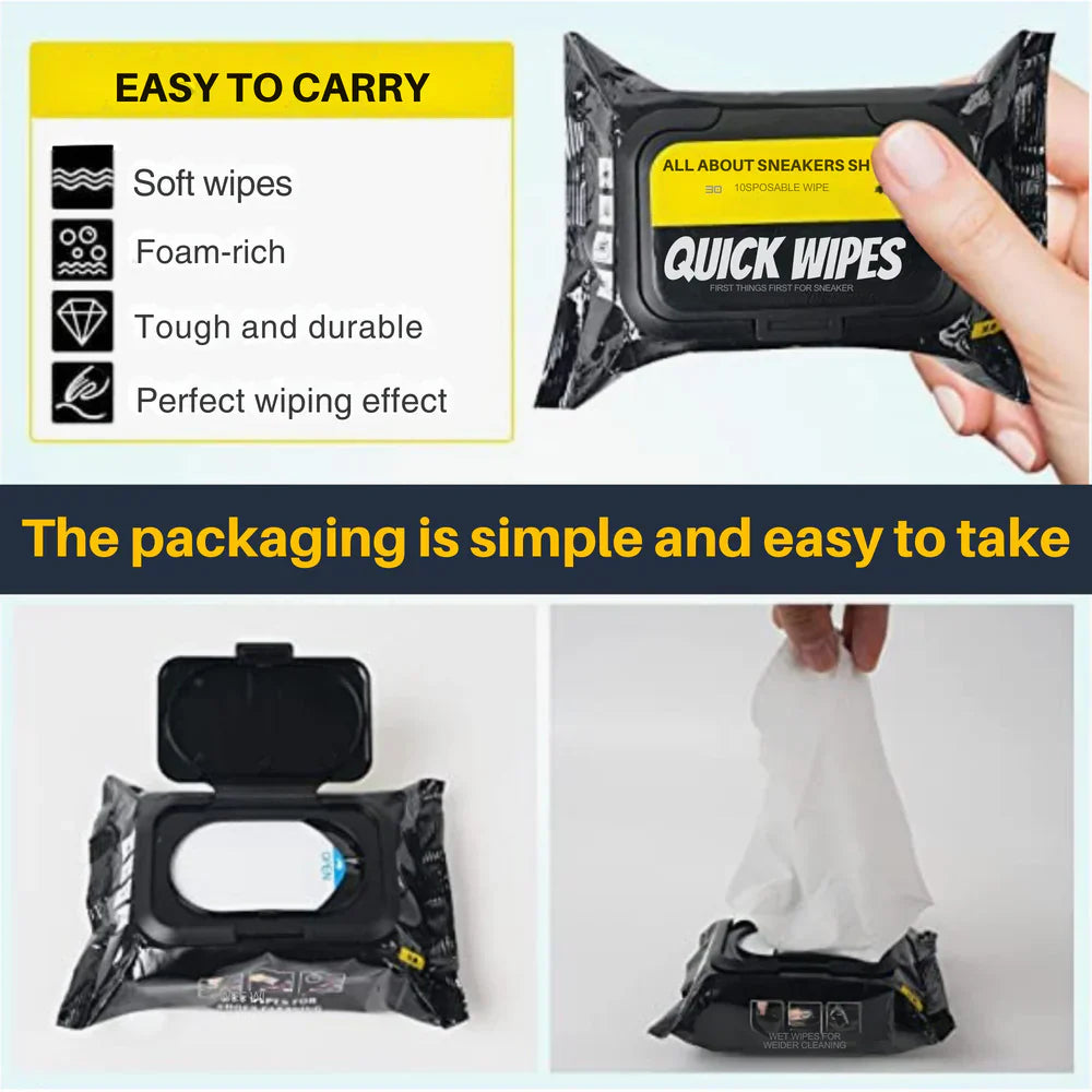 Shoe Cleaner Wipes ( Buy 1 Get 1 Free - 160 Wipes )